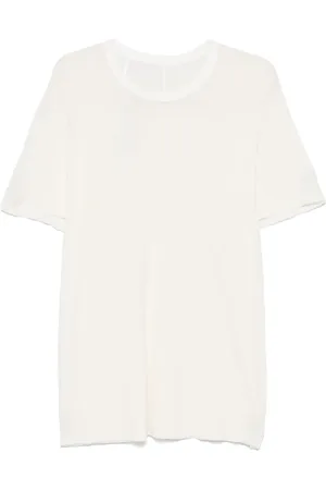 11 BY BORIS BIDJAN SABERI Camiseta con detalle de placa