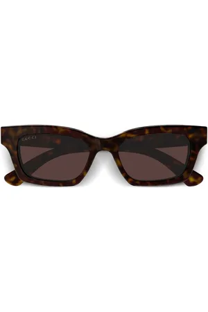 Gucci Gafas de sol con montura rectangular