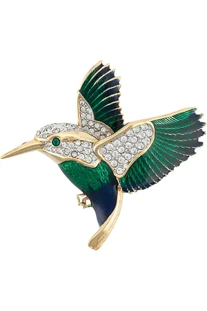 Susan Caplan Broche con diseño de colibrí