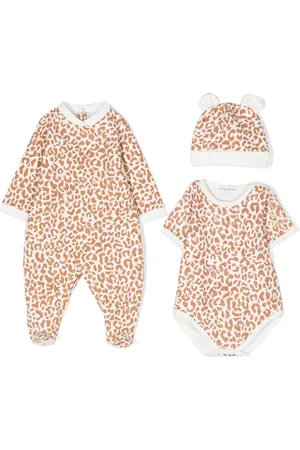 Golden Goose Conjunto de tres peleles con animal print