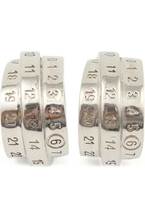Maison Margiela Pendientes con logo