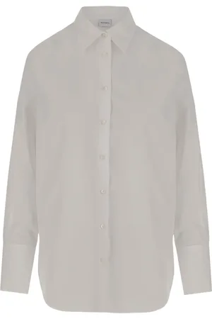 Aspesi Camisa de algodón y popelina