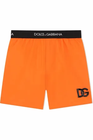 Dolce & Gabbana Bañador con logo bordado