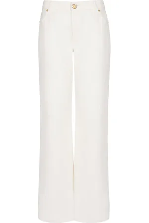 Balmain Vaqueros con parche del logo