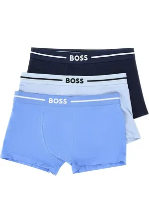 HUGO BOSS Pack de tres calzoncillos con logo en la cinturilla