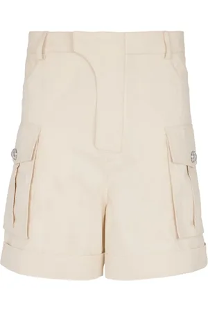 Balmain Bermudas cargo de algodón
