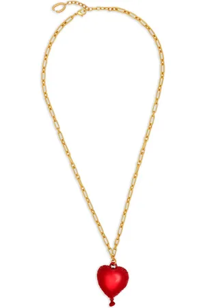 Oscar de la Renta Collar Heart Balloon con colgante