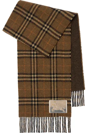 Burberry Fular a cuadros reversible