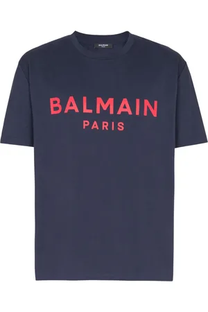 Balmain Camiseta con logo estampado