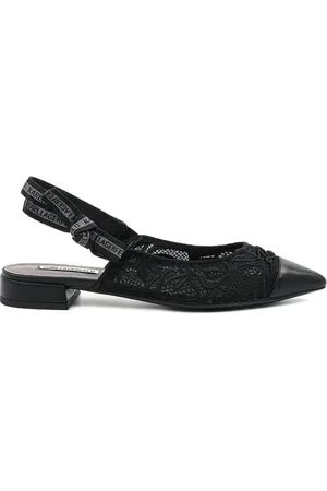 Karl Lagerfeld Zapatos de tacón con ribete de encaje
