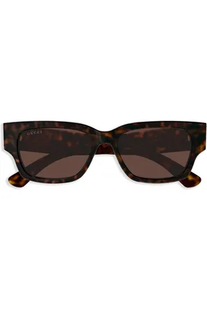 Gucci Gafas de sol con montura rectangular