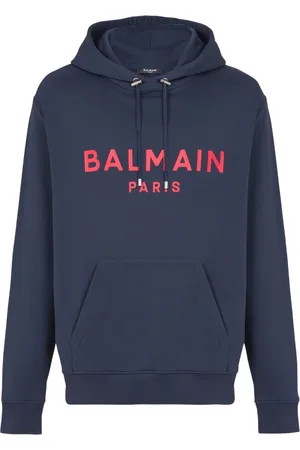 Balmain Sudadera con capucha y logo