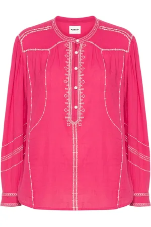 Marant Etoile Blusa Pelson con detalle bordado