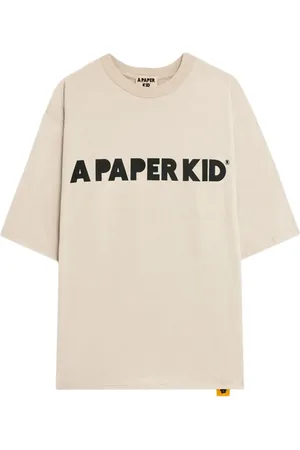 A PAPER KID Camiseta con logo
