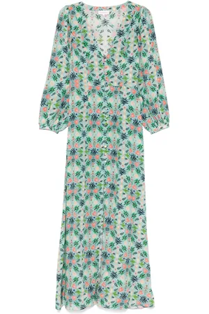 Muzungu Sisters Vestido largo con estampado floral
