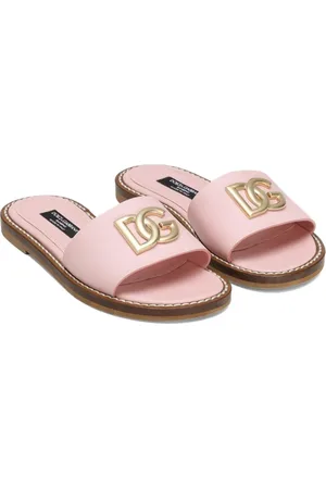 Dolce & Gabbana Sandalias con placa DG