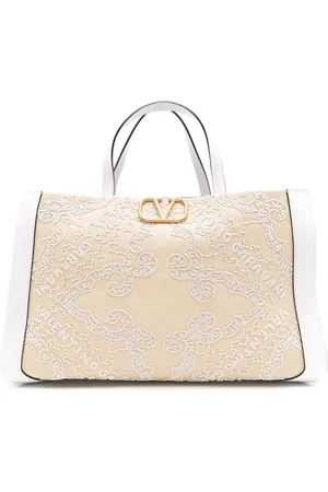 VALENTINO GARAVANI Bolso shopper con logo bordado