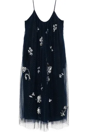 BIYAN Vestido tipo camisola fruncido