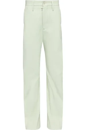Maison Margiela Pantalones rectos con pinzas