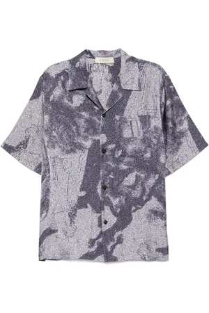 QASIMI Camisa con motivo de polvo