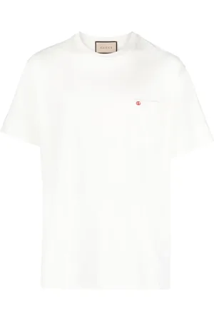 Gucci Camiseta con logo Interlocking G