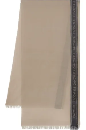 Salvatore Ferragamo Pañuelo con diseño colour block y logo