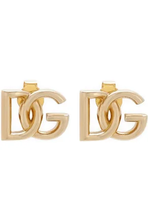 Dolce & Gabbana Pendientes con placa del logo