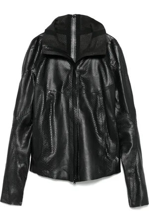 ISAAC SELLAM EXPERIENCE Chaqueta con efecto de piel de serpiente