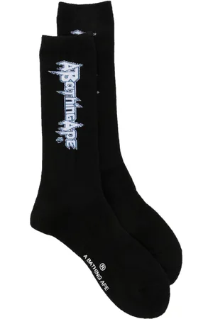 A Bathing Ape Calcetines largos con logo