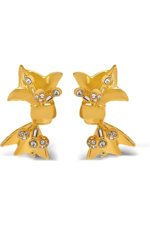 Oscar de la Renta Pendientes Mill Bow