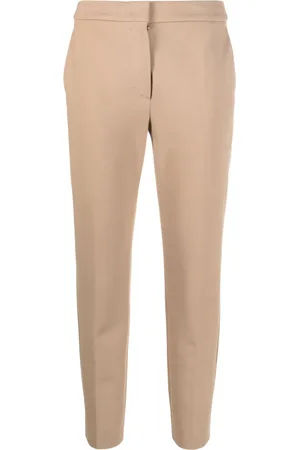 Max Mara Pantalones capri de talle medio
