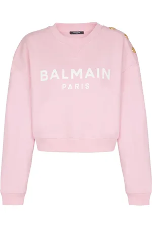 Balmain Sudadera con estampado Paris