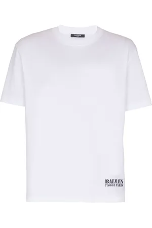 Balmain Camiseta con sello del logo