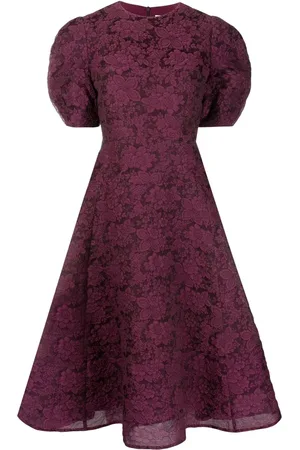 Erdem Vestido acampanado con estampado floral