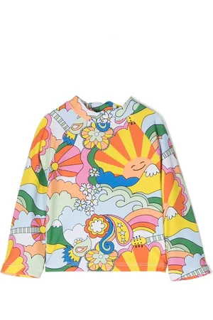 Stella McCartney Bañador UV con motivo de ilustración
