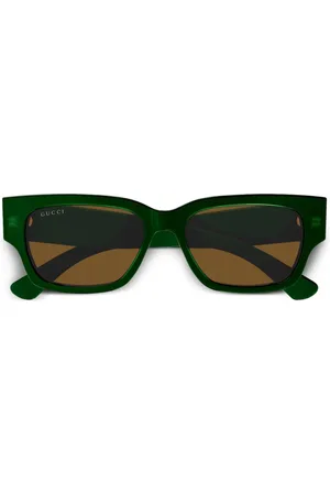 Gucci Gafas de sol con montura rectangular