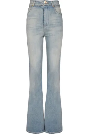 Balmain Vaqueros con parche del logo