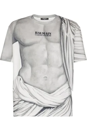 Balmain Camiseta de algodón