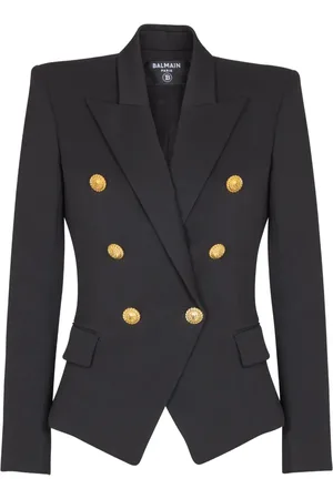 Balmain Chaqueta ajustada con doble botonadura