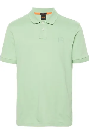 HUGO BOSS Polo con aplique del logo