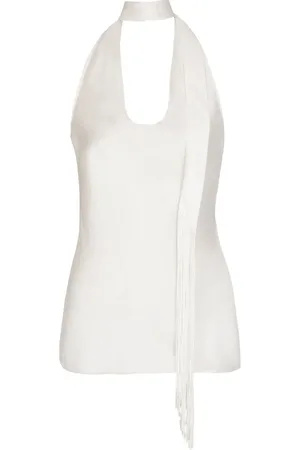 Balmain Top con escote halter