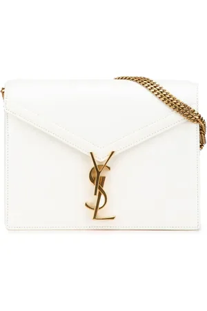 Saint Laurent Bolso de hombro Cassandra Clasp Bag con monograma de piel de becerro 2013-2024