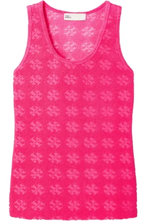 Tory Burch Top texturizado sin mangas