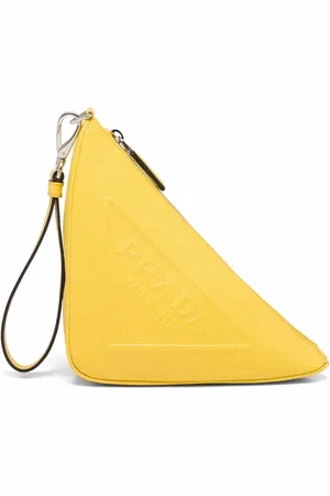 Prada Cartera con diseño triangular