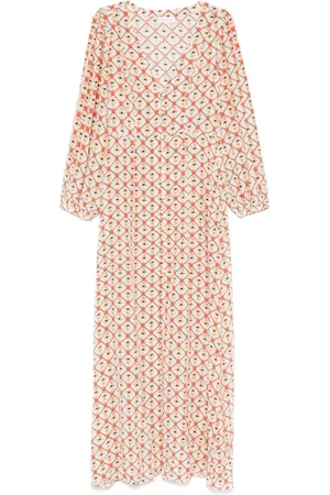 Muzungu Sisters Vestido largo con estampado gráfico