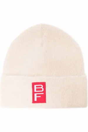 By Far Gorro con parche y logo