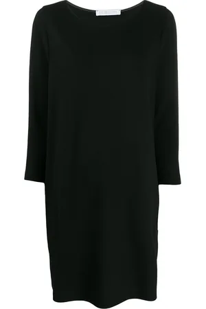 Harris Wharf London Vestido tubo con cuello barco