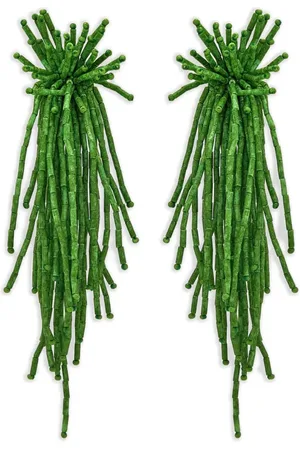 Oscar de la Renta Pendientes Firework Tassel