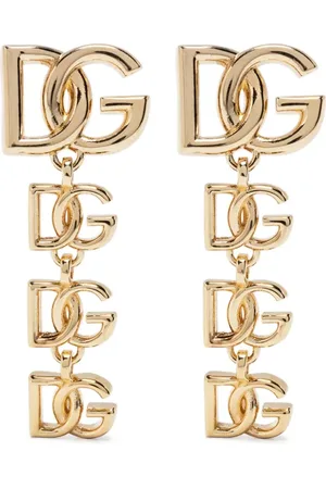 Dolce & Gabbana Pendientes con letras del logo