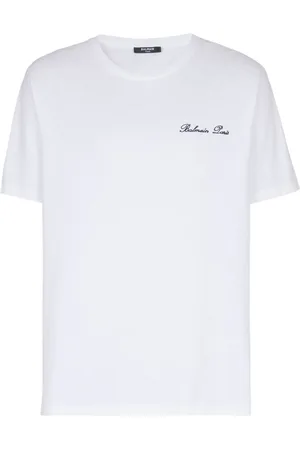Balmain Camiseta de algodón